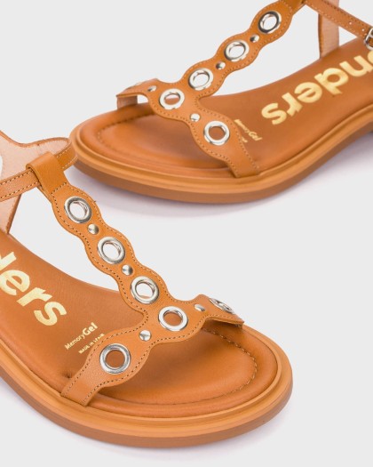 Wonders.com | Sandalias JANET 12 Marrones B-9613 TOKAT