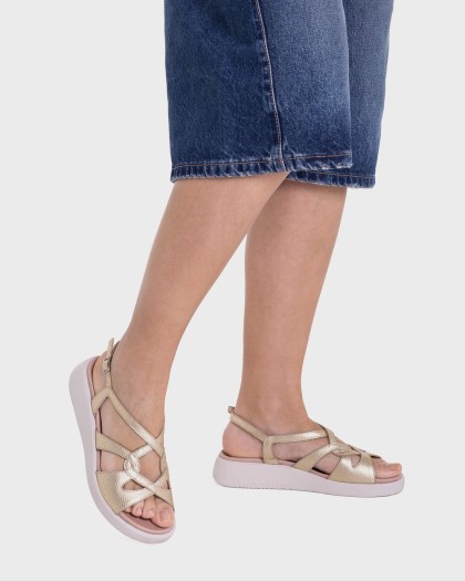Wonders.com | Sandalias MAR 50 Oro C-6550 MAX
