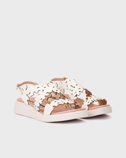 Wonders.com | Sandalias MAR 51 Blancas C-6551 LACK