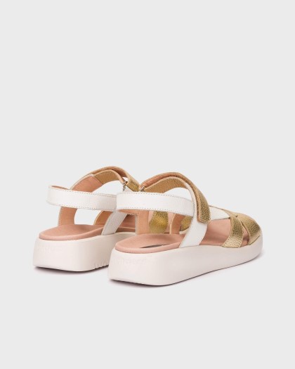 Wonders.com | Sandalias MAR 52 Oro C-6552 COMB.
