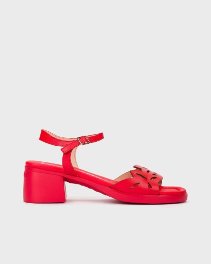 Wonders.com | Sandalias MOAI 01 Rojas D-2301 TOKAT
