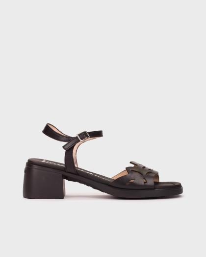 Wonders.com | Sandalias MOAI 01 Negras D-2301 TOKAT