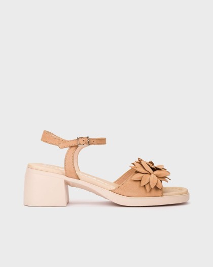Wonders.com | Sandalias MOAI 02 Beige D-2302 NUBUK