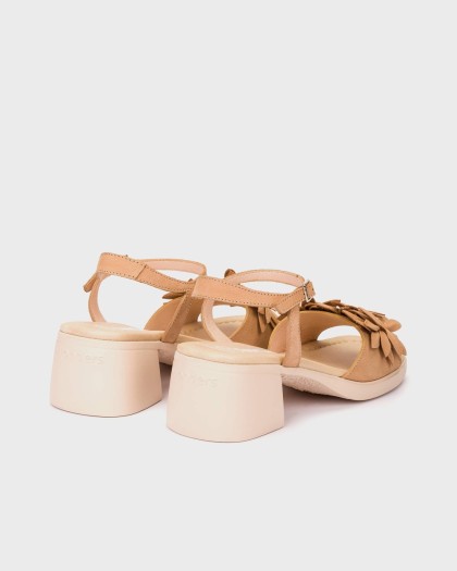 Wonders.com | Sandalias MOAI 02 Beige D-2302 NUBUK