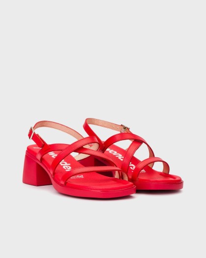 Wonders.com | Sandalias MOAI 03 Rojas D-2303 TOKAT