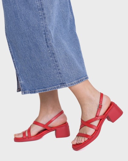 Wonders.com | Sandalias MOAI 03 Rojas D-2303 TOKAT