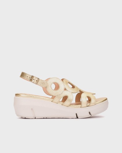 Wonders.com | Sandalias FLYNN 82 Oro D-8282 MAX