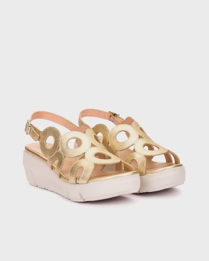 Wonders.com | Sandalias FLYNN 82 Oro D-8282 MAX