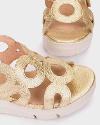 Wonders.com | Sandalias FLYNN 82 Oro D-8282 MAX