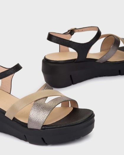 Wonders.com | Sandalias FLYNN 83 Negras D-8283 MAX/WILD