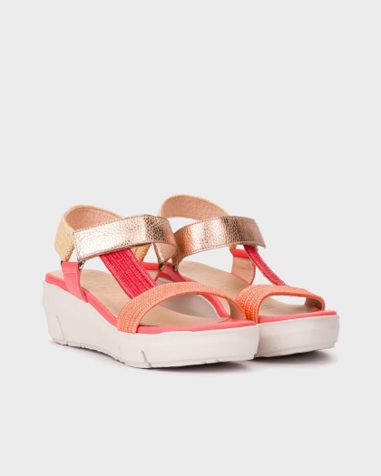 Wonders.com | Sandalias FLYNN 90 Naranjas D-8290 COMB.