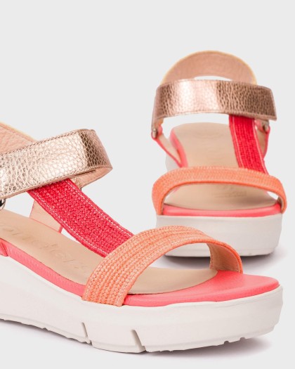 Wonders.com | Sandalias FLYNN 90 Naranjas D-8290 COMB.