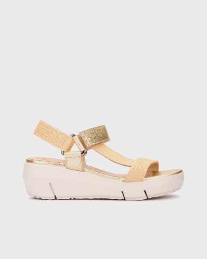 Wonders.com | Sandalias FLYNN 90 Oro D-8290 COMB.