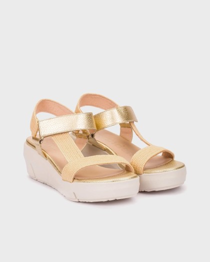 Wonders.com | Sandalias FLYNN 90 Oro D-8290 COMB.