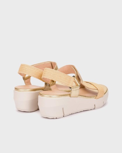 Wonders.com | Sandalias FLYNN 90 Oro D-8290 COMB.
