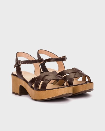 Wonders.com | Sandalias MIERCOLES 60 Marrones D-8860 TOKAT