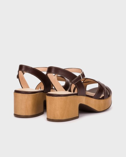 Wonders.com | Sandalias MIERCOLES 60 Marrones D-8860 TOKAT