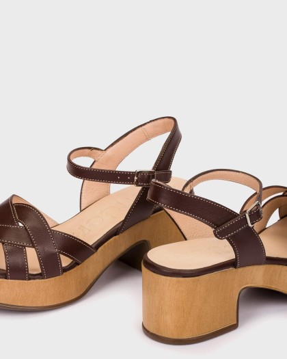 Wonders.com | Sandalias MIERCOLES 60 Marrones D-8860 TOKAT