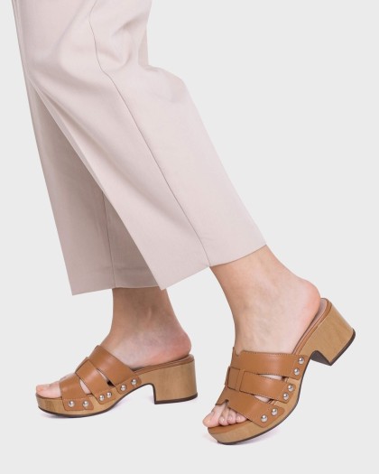 Wonders.com | Sandalias MIERCOLES 61 Marrones D-8861 TOKAT
