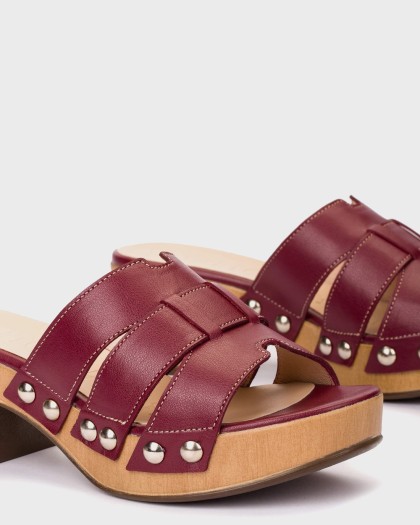 Wonders.com | Sandalias MIERCOLES 61 Burdeos D-8861 TOKAT