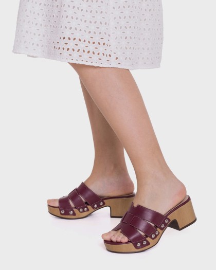 Wonders.com | Sandalias MIERCOLES 61 Burdeos D-8861 TOKAT