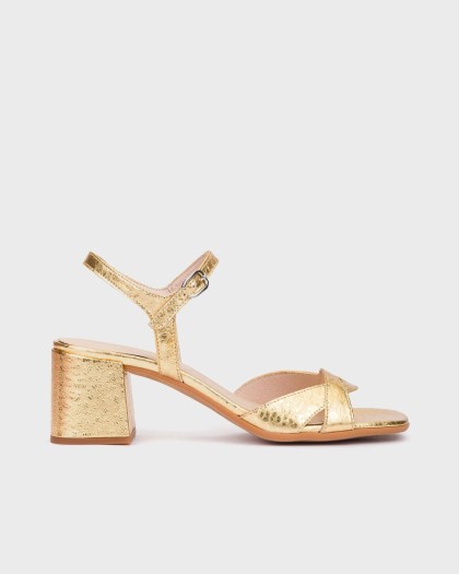 Wonders.com | Sandalias ESTELA 01 Oro F-8501 PERL