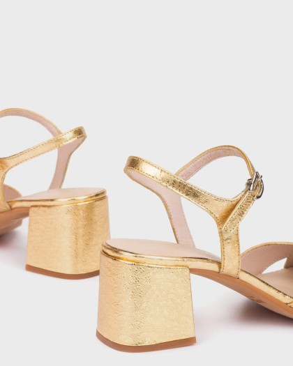 Wonders.com | Sandalias ESTELA 01 Oro F-8501 PERL