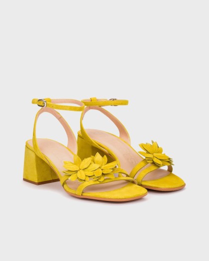 Wonders.com | Sandalias ESTELA 03 Amarillas F-8503 ANTE