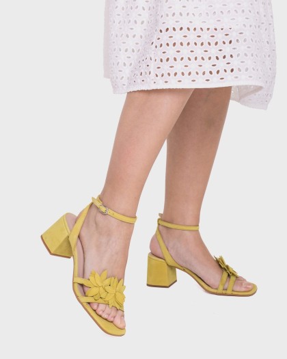Wonders.com | Sandalias ESTELA 03 Amarillas F-8503 ANTE