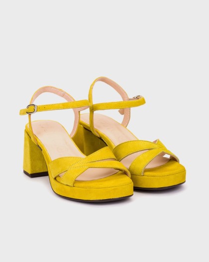 Wonders.com | Sandalias ZAIDA 20 Amarillas G-6820 ANTE