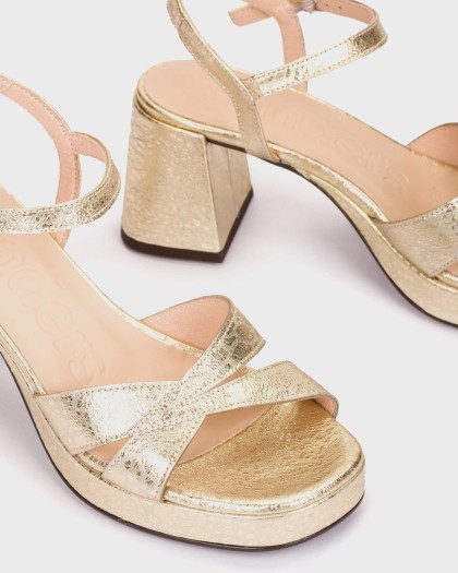 Wonders.com | Sandalias ZAIDA 20 Oro G-6820 PERL