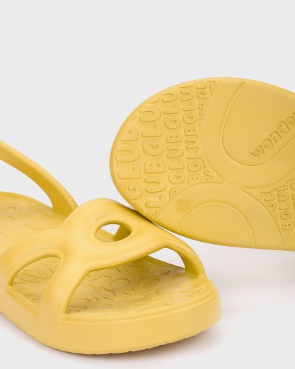 Wonders.com | Sandalias GLUB Amarillas GLUB COLOR