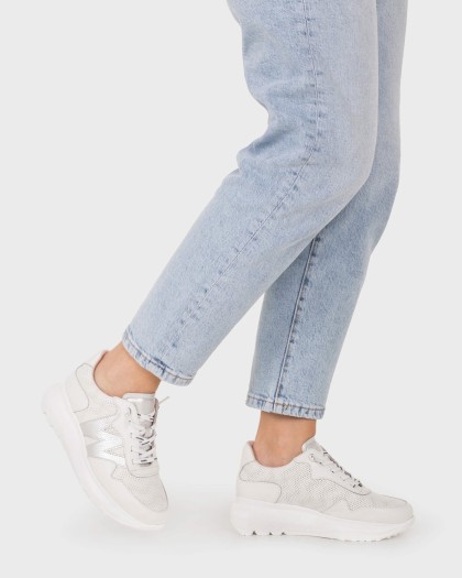 Wonders.com | Deportivas ULTRAFLY 21 Blancas A-4021 COMB.