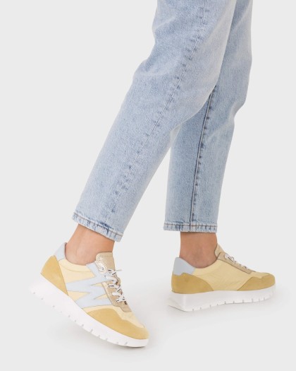 Buy ODISEI 00 Vainilla Women’s Sneakers | Wonders
