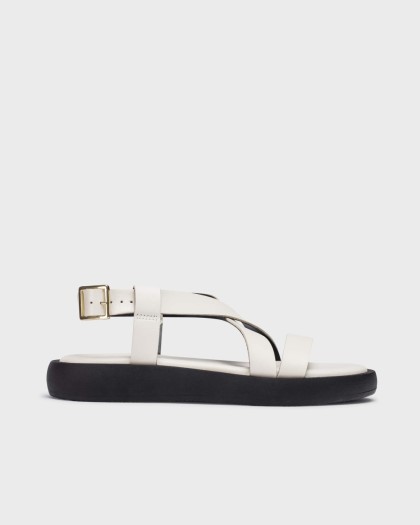 Wonders.com | Sandalias AUSTRA Blancas AB-1402 COMB.