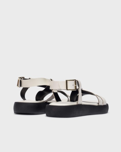 Wonders.com | Sandalias AUSTRA Blancas AB-1402 COMB.