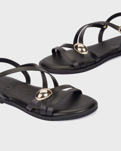 Wonders.com | Sandalias MUSA 23 Negras AB-1823 COMB.