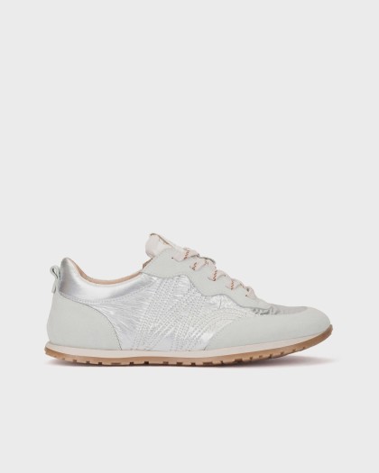 Wonders.com | Deportivas BE FOOT 01 Plata A-5401 COMB.