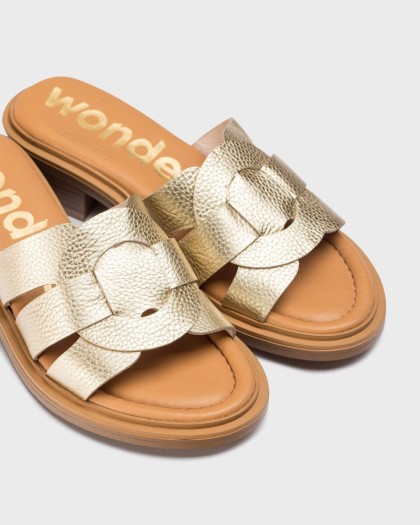 Wonders.com | Gold ALINA Sandal B-9602 MAX