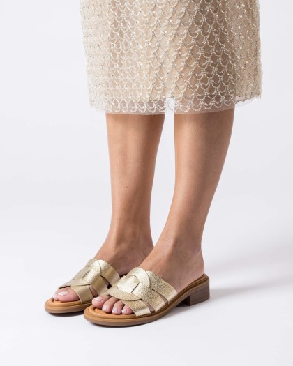 Wonders.com | Gold ALINA Sandal B-9602 MAX