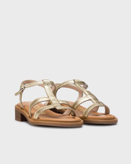 Wonders.com | Sandalias JANET Oro B-9604 MAX