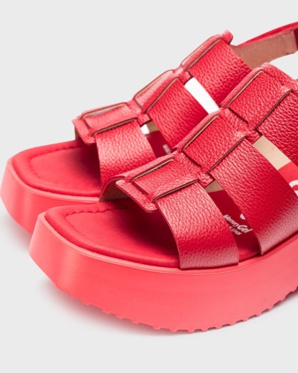 Wonders.com | Red NORA sandals D-9724 WILD