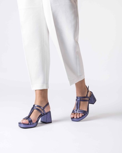 Wonders.com | Violet ELENA Sandal G-6811 SOFT METAL