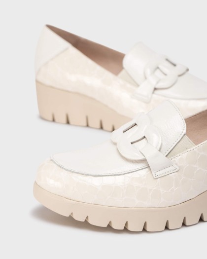 Wonders.com | Mocasines FLY 30 Blancos C-33330 ARTEM/LACK
