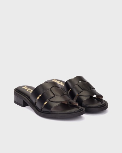 Wonders.com | Sandalias ALINA Negras B-9602 ISEO