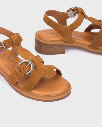 Wonders.com | Sandalias JANET 18 Marrones AB-1818 COMB.