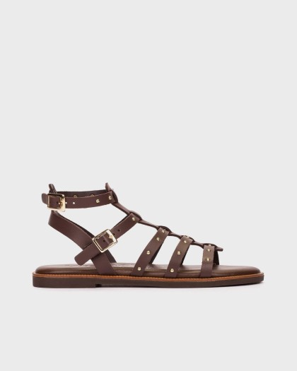 Wonders.com | Sandalias MUSA 54M Marrón Oscuro AB-1554M MOUSSE