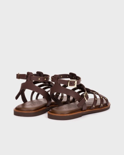 Wonders.com | Sandalias MUSA 54M Marrón Oscuro AB-1554M MOUSSE