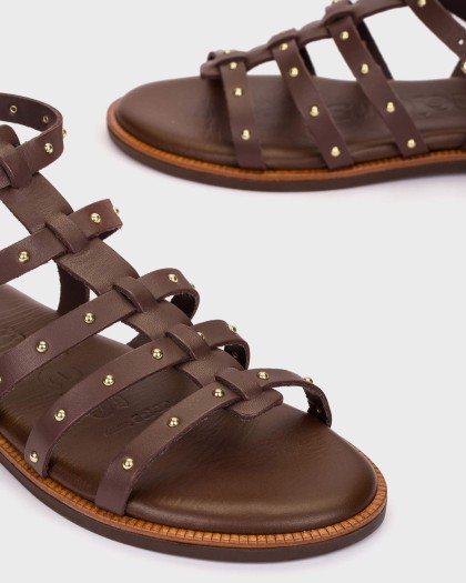 Wonders.com | Sandalias MUSA 54M Marrón Oscuro AB-1554M MOUSSE