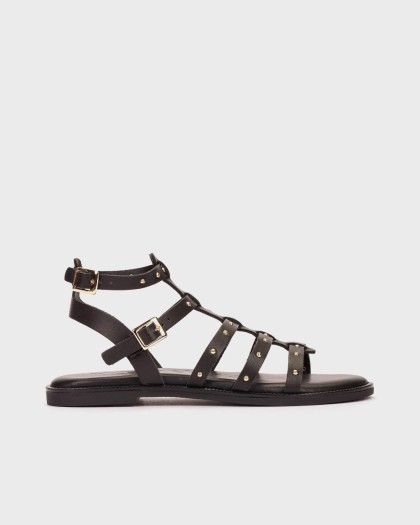 Wonders.com | Sandalias MUSA 54M Negras AB-1554M MOUSSE